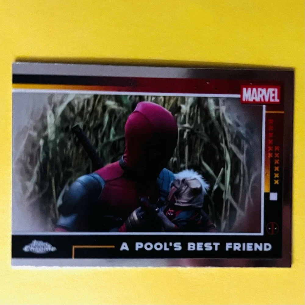 2025 Topps Chrome Deadpool & Wolverine A Pool's Best‎ Friend #74 Insert Marvel
